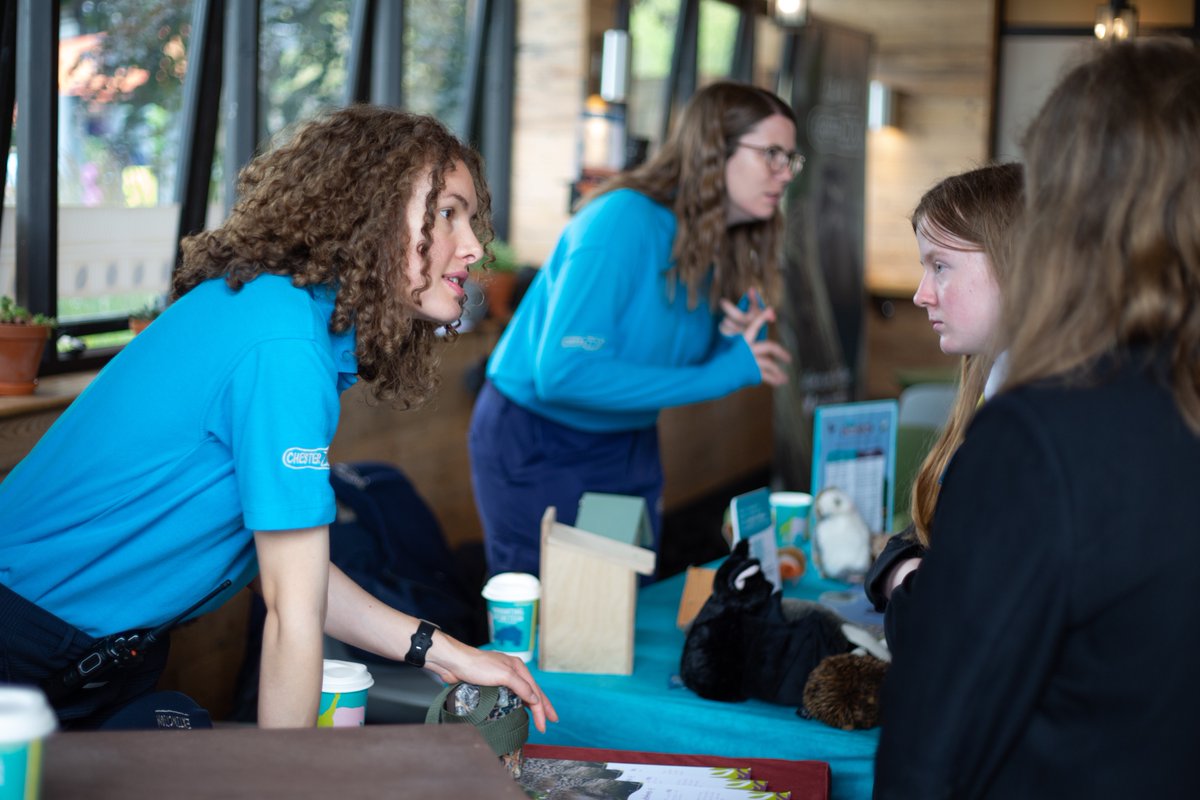 It was fantastic to see so many young people at our 'Careers in Conservation' event earlier today <a href="/chesterzoo/">Chester Zoo</a>

They had the opportunity to learn about the various different career paths in conservation &amp; the various roles that the zoo has to offer
#Careers 
#CareersInConservation