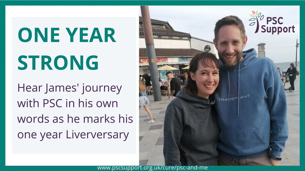 🌟 One Year Strong! 💚🎉 Join us in hearing James's incredible story of resilience, recovery, and hope as he marks his 1 year Liverversary bit.ly/3OeDQcG . 🌈💪
#PSCSupport #TransplantJourney #Liverversary #CelebratingLife #HopeForPSC
