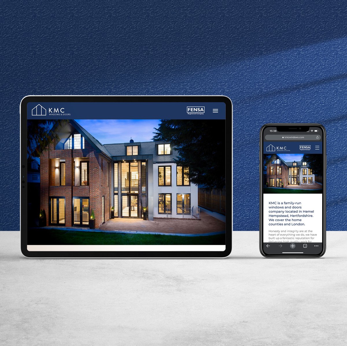 We completed a project with KMC Windows - we assisted them with a new logo, website and van &amp; truck designs along with brand new imagery for their site.

Take a look at the final outcomes here. If you’d like a no-obligation quote, please get in touch 💻