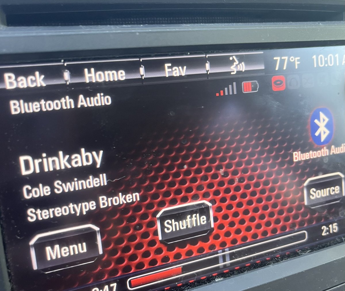 jenredman2383's tweet photo. I know itโs going to be a great Fridayyy when I get into my car & my playlist starts with @coleswindell #Drinkaby ๐ค๐ป https://t.co/rKI1kkpymJ
