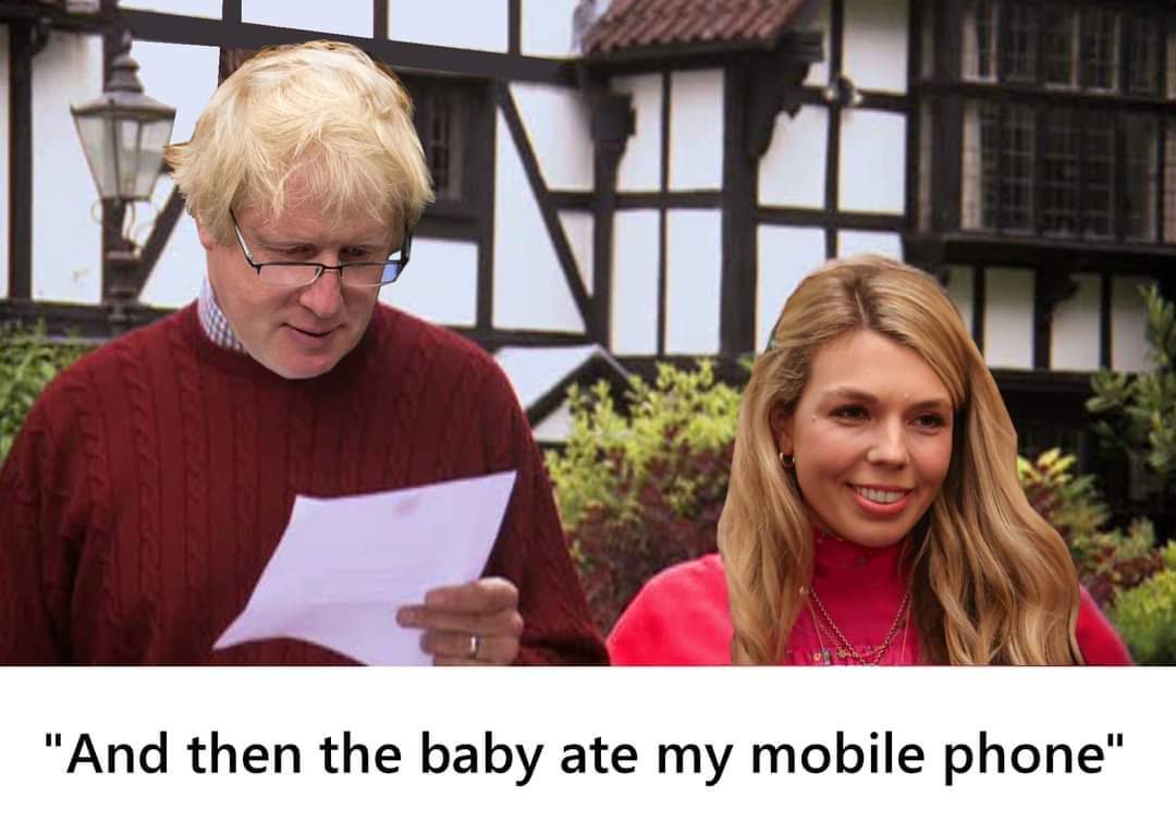 #BorisJohnsonsphone