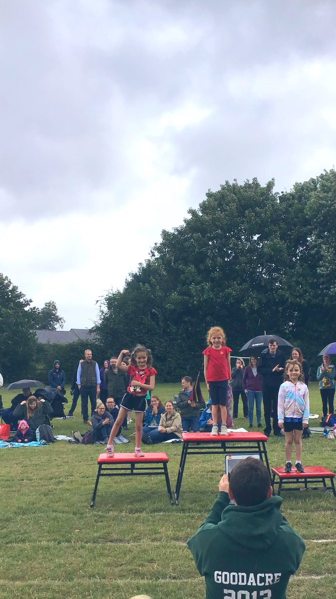 M1ssCunningh4m's tweet photo. A rainy day didn’t stop the big smiles and work ethic from these superstars on sports day! So proud of Y1 and the whole team! Thank you @miss_stanton_y4 for organising it⚽️🎾 @Tockwithcofe #TockPE #TockY1 https://t.co/97OEqJifCz