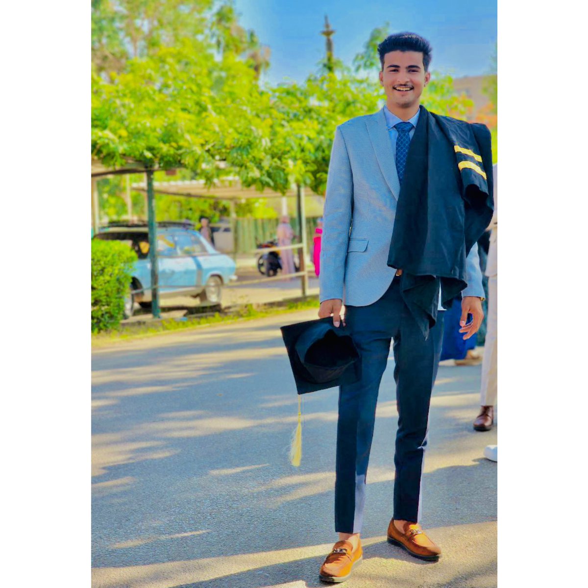 It was impossible to do, but by the grace of God, I did it and graduated🎓🦅🥷