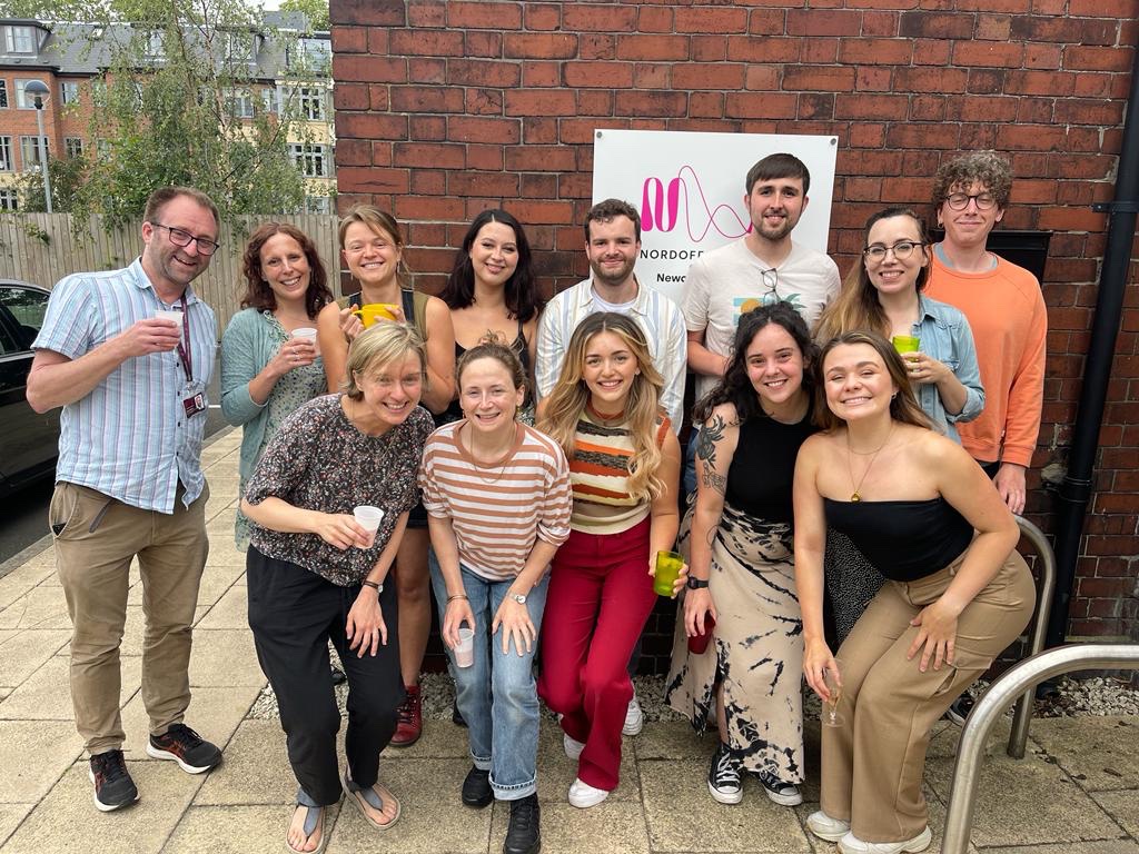 Nordoff &amp; Robbins MMT Newcastle Cohort ‘21, mic drop!

We blinked and somehow 2 incredible, enriching, challenging, life-changing years went by. 

I feel so privileged to have navigated this music therapy journey with a newfound family, amazing tutors, and inspiring placements!