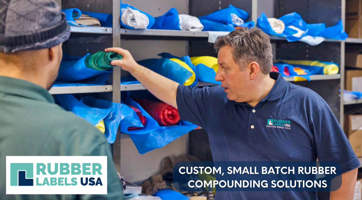 RubberLabels's tweet image. Need custom #rubber compounds in small batches?

No carbon black in our facility means better color quality and consistency and with fast turnarounds, we're the perfect solution for companies needing colored rubber below the usual MOQ.

➡️ rubberlabelsusa.com

#RubberIndustry