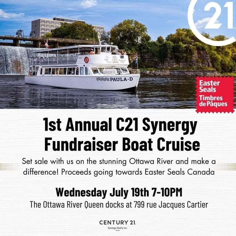 marinofr's tweet photo. Come one, come all!!!

We are delighted to invite you to a special Charity Boat Cruise hosted by Century 21 Synergy! Set sail with us on the stunning Ottawa River and make a difference on Wednesday, July 19th, from 7-10 pm. Secure your spot today for... https://t.co/Me7TaacDco https://t.co/jIIYn91Fbt