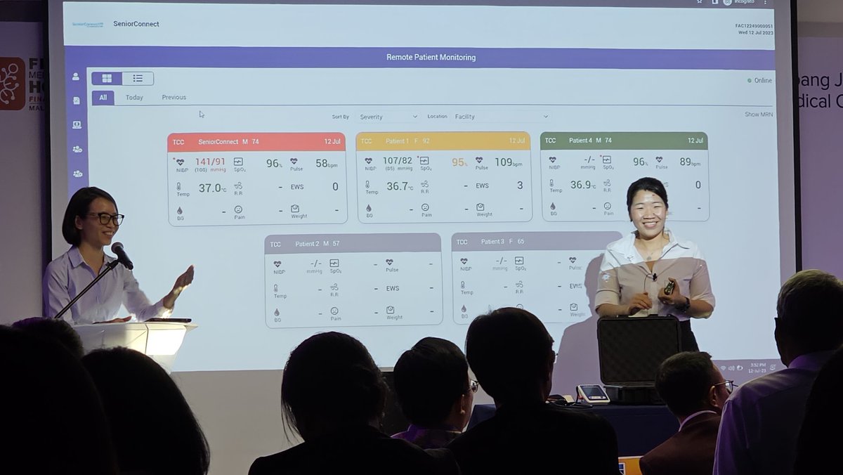 blacksalukis's tweet photo. SeniorConnect telehealth services launched by SJMC will change the RPM landscape in Malaysia... what a fantastic day... 12 July 2023 is a big milestone indeed. https://t.co/U1apB3AD72