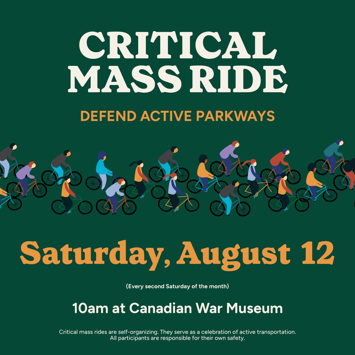 It’s on.  Let’s make this HUGE!!

Active parkways are climate action & critical infrastructure. And they are under threat.

Share, retweet, bring friends & fam. 

#ottbike #ottwalk #ottroll