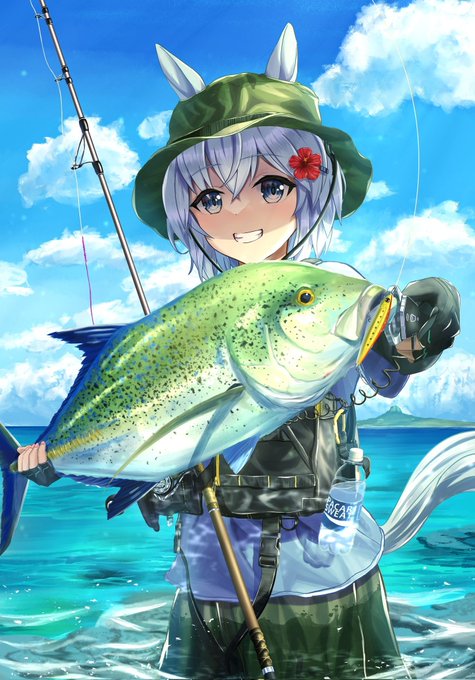 「fishing rod flower」 illustration images(Latest)