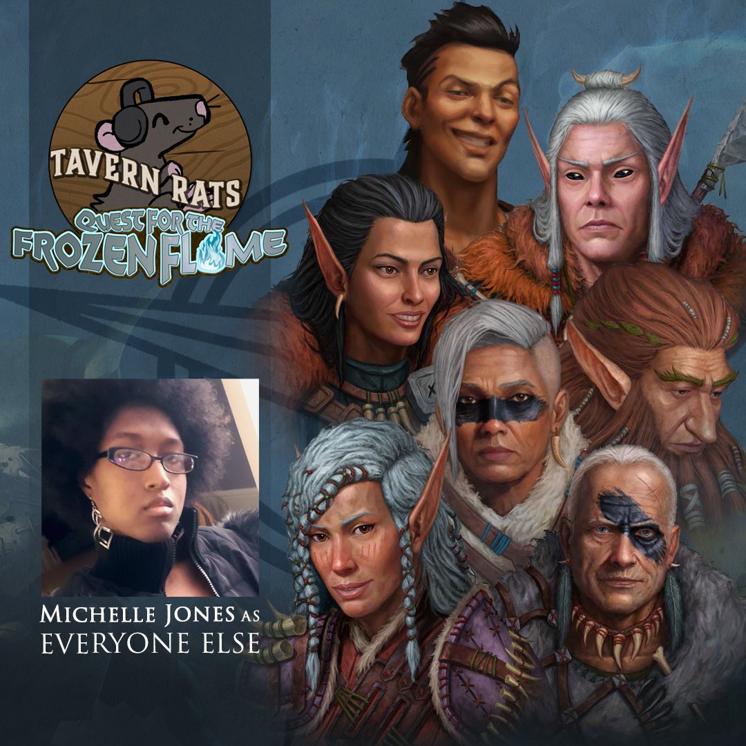 Every game of Pathfinder 2 needs a game master and Tavern Rats’ incredible GM is freelance writer and game designer <a href="/Aleshakills/">AKA Michelle Jones</a>. If you've played Pathfinder 2, you've probably already seen her work!

Listen to Tavern Rats on <a href="/knowdirection/">Know Direction @knowdirection.bsky.social</a> now! knowdirectionpodcast.com/2023/07/tavern…