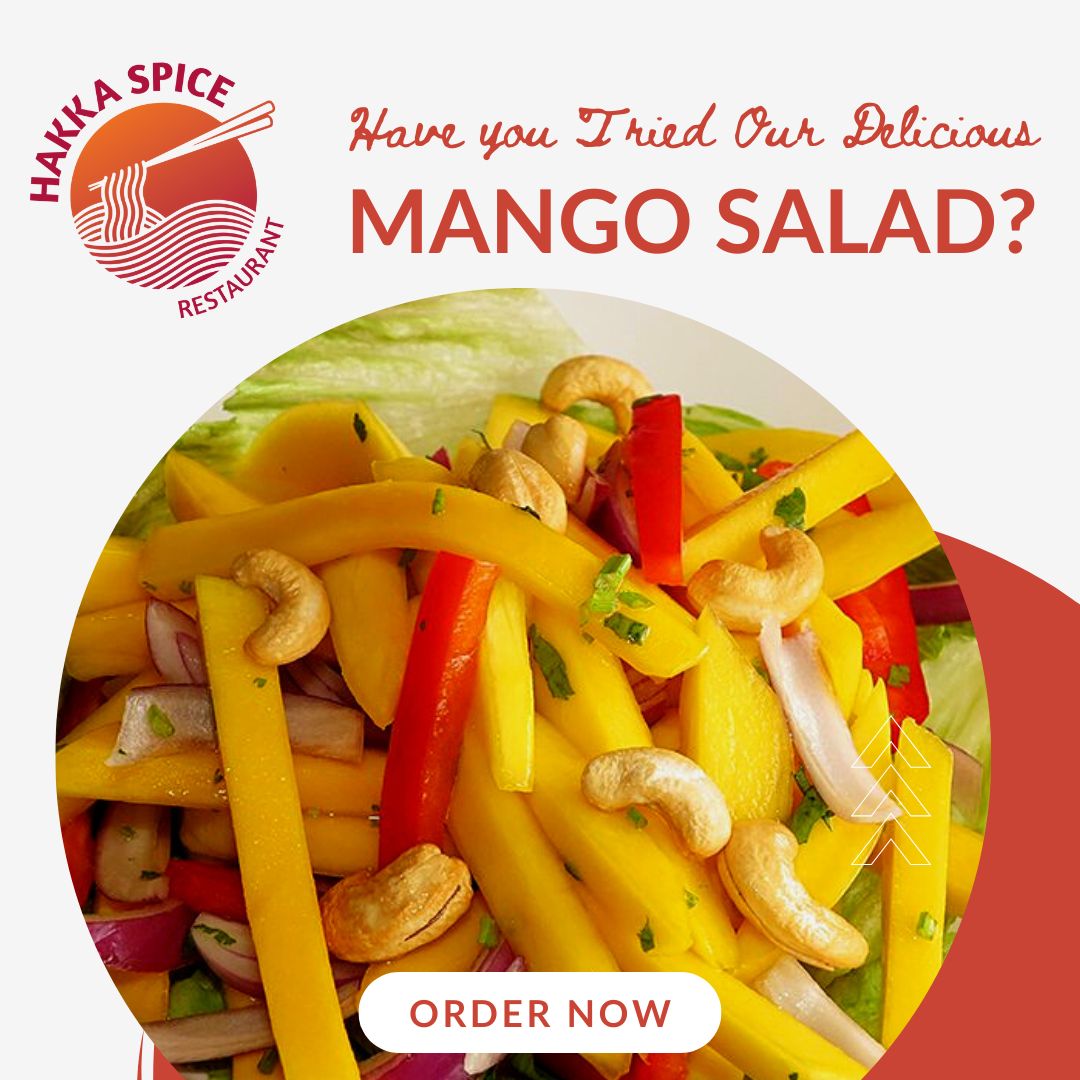 DinePalaceMiss's tweet photo. Mango Infused Green Delight Salad That Brings Sunshine to Your Plate!
https://t.co/W1VHnp4qN7  
#hakkaspice #hakkafood #canadafoodie #takeoutfoodca #mississaugafood #foodlovers https://t.co/5TGhGCLvqq