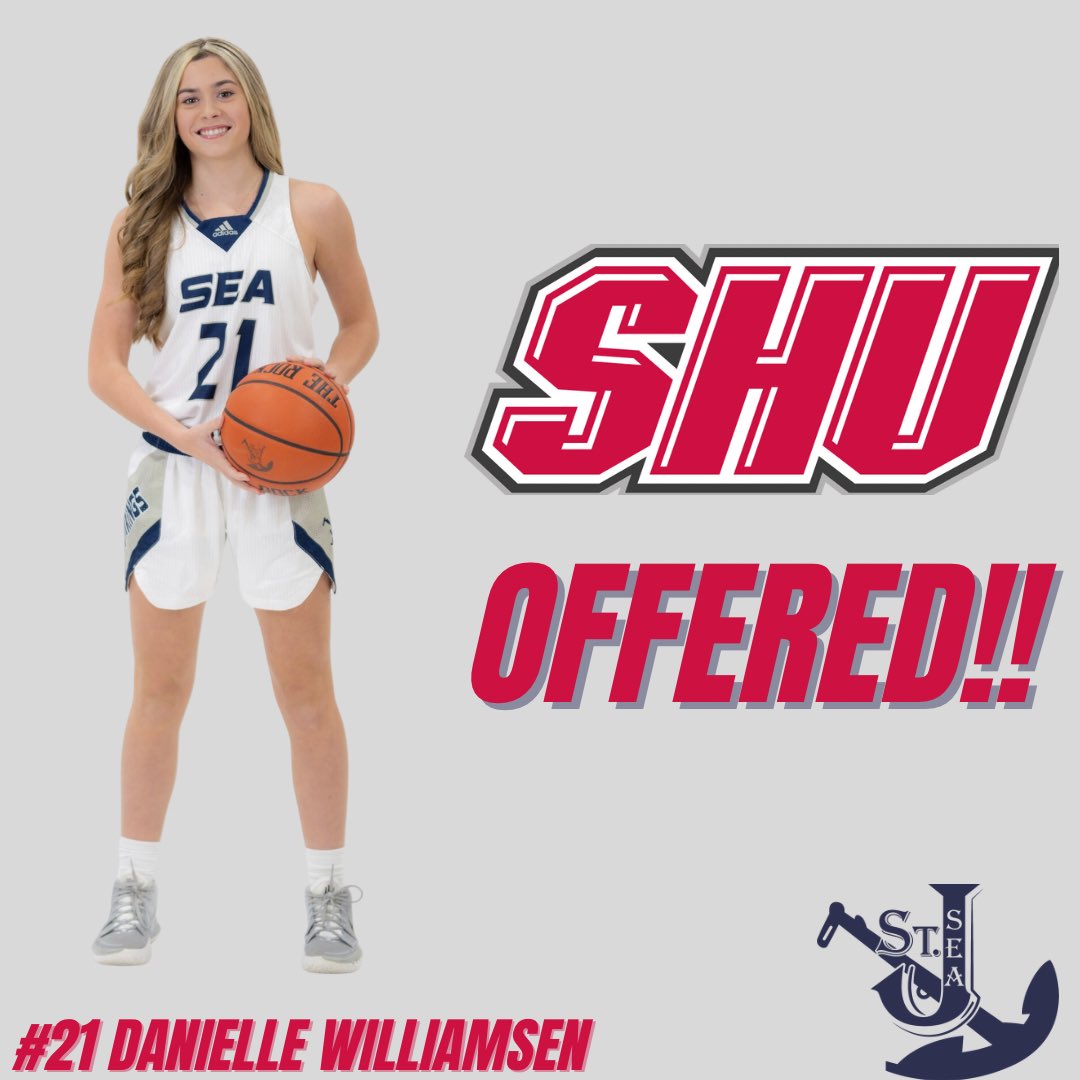 CONGRATULATIONS to our 2024 guard <a href="/d_williamsen21/">Danielle Williamsen</a> on picking up offers from NEC’s <a href="/SacredHeartWBB/">Sacred Heart WBB</a> &amp; <a href="/WagnerWHoops/">Wagner Women’s Basketball</a> !! DWill is a sharpshooter and one of the hardest workers out there. She will continue to be a force on the next level!! 🏀⚓️⭐️