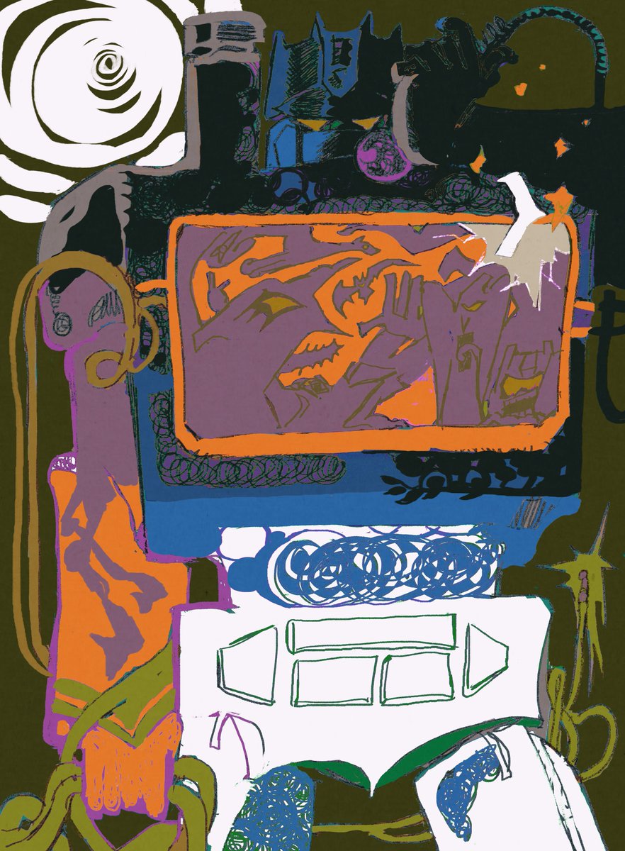 tarn and soundwave pulp commissions 🎶