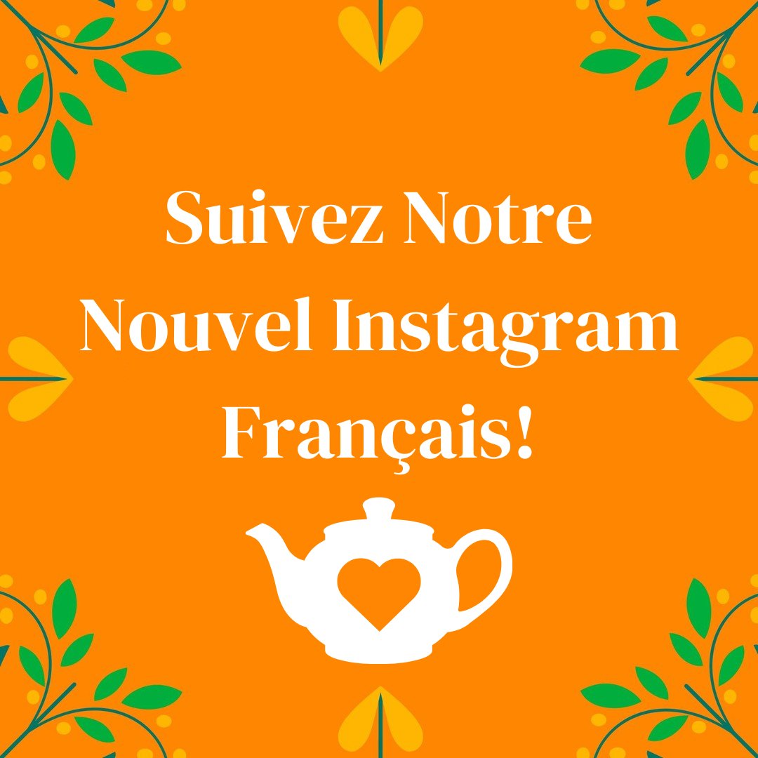 Bonjour to our lovely French followers! 👋🇫🇷 We now have an Instagram page dedicated to our wonderful French friends, follow @englishteashop_france for news on the latest product releases, community events, and all things ETS 🫖☕