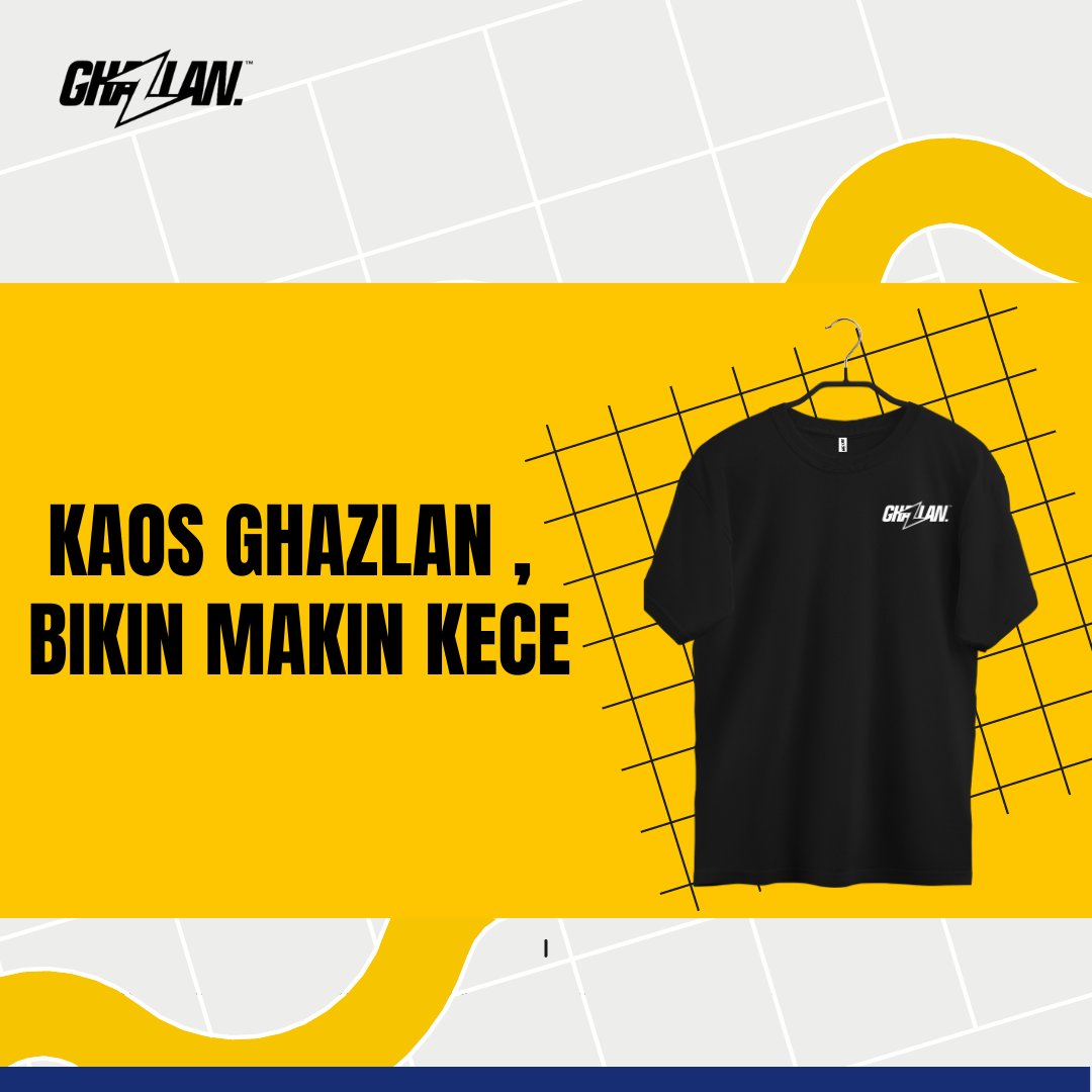 Ghazlan_kaos's tweet photo. Ghazlan membantu mengekspresikan diri dan menunjukkan kekece-an Anda dengan gaya yang unik dan penuh percaya diri.

#Kaos #kaosmurah #kaosoblong #baju #bajumurah #kaospolos #fashion #style #ekspresi #kaospremium #modelkaos #Jakarta #kaospria #kaoswanita https://t.co/yXON1sWuMe