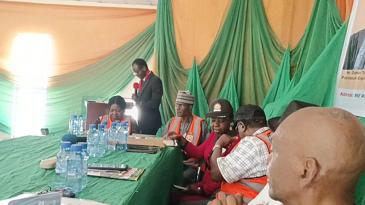 OmonighoBOtanoc's tweet photo. Congratulations 🎉 to Mr. Daniel Toluwani ALAO on your installation as the pioneer President of Nigerian Institution of Safety Engineers (NISafetyE), Federal University of Petroleum Resources, Effurun (FUPRE) Students Chapter, today - July 14, 2023 https://t.co/UjJBGDAGFA