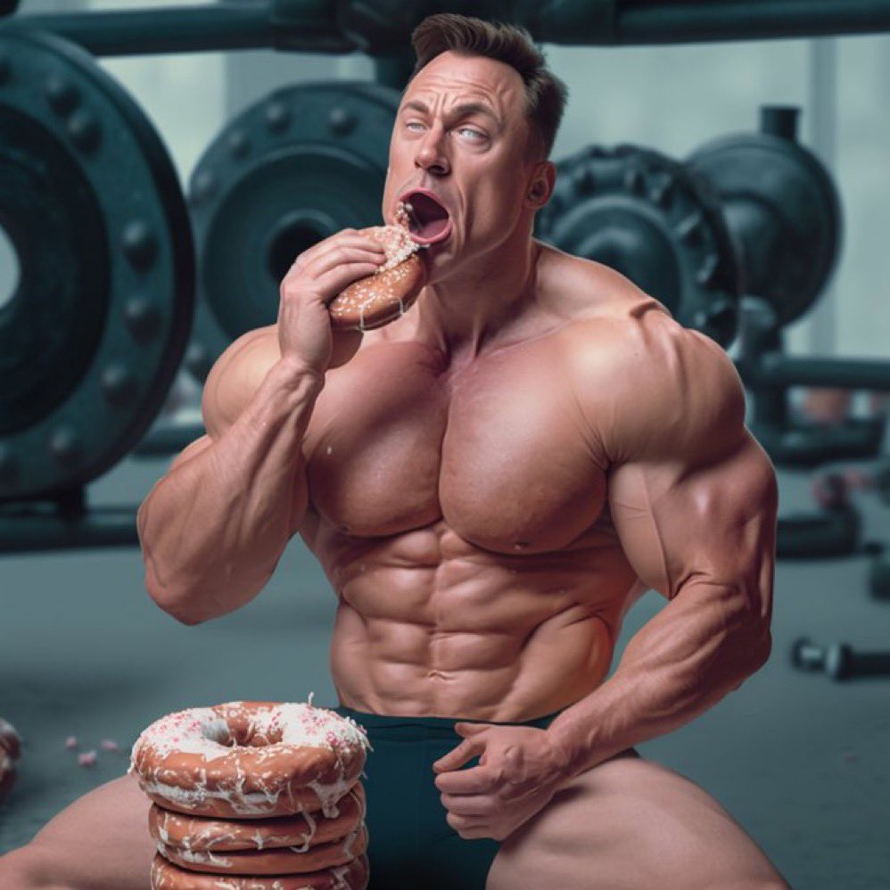 Day 21 of Training for the Zuck Fight: 

The donuts are seriously starting to work…