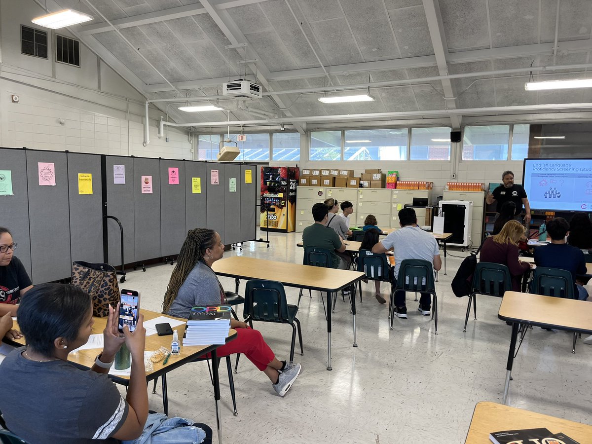 CobbCountyESOL's tweet photo. Our ESOL cohort of Teacher Leaders got a behind the scenes look at the IWC (International Welcome Center) They were amazed with the seamless procedures that are in place to ensure our families feel prepared & welcome @CobbSchools #oneteamonegoalstudentsuccess https://t.co/cbQw6UnZeb