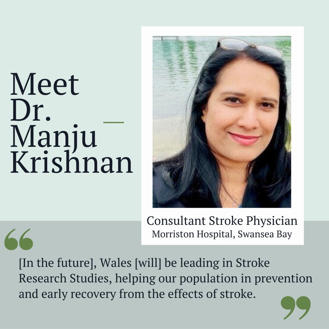 #StrokeSpotlight Meet <a href="/ManjKrish1/">Dr Manju Krishnan</a>, a fantastic consultant who was instrumental in the ELAN study. She wants people to know that, “stroke is a disease that changes life suddenly and unexpectedly.” She urges everyone to work together to tackle this illness #strokeawareness