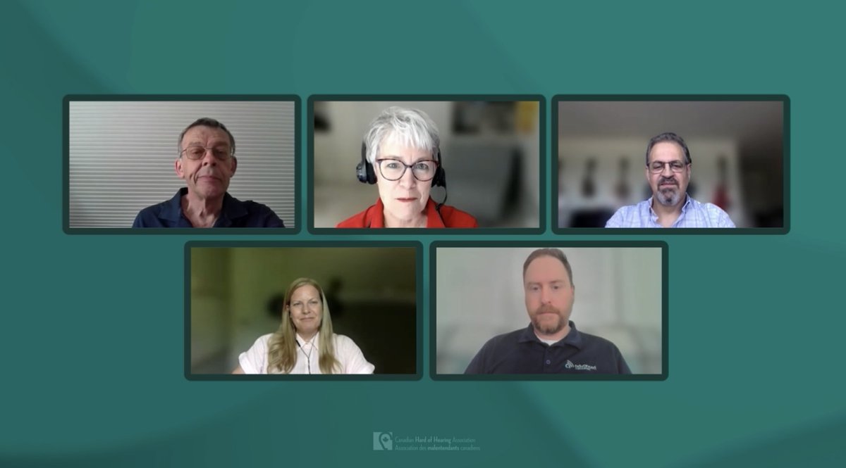 hatgroupinc's tweet photo. We are honoured to have recently been part of the "Get in the Hearing Loop" panel discussion at the @CHHA_AMEC Annual Conference. It's exciting to get to show our commitment to making Canada more accessible!

#HATGroup #AccessibleCanada #GetintheHearingLoop #CHHA https://t.co/GJ4vMSnVNU