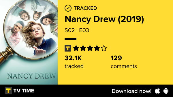 ValVoxane60's tweet photo. I've just watched S02 | E03Nancy Drew (2019)  https://t.co/w8mskms37U #tvtime https://t.co/EewMHdZG7M