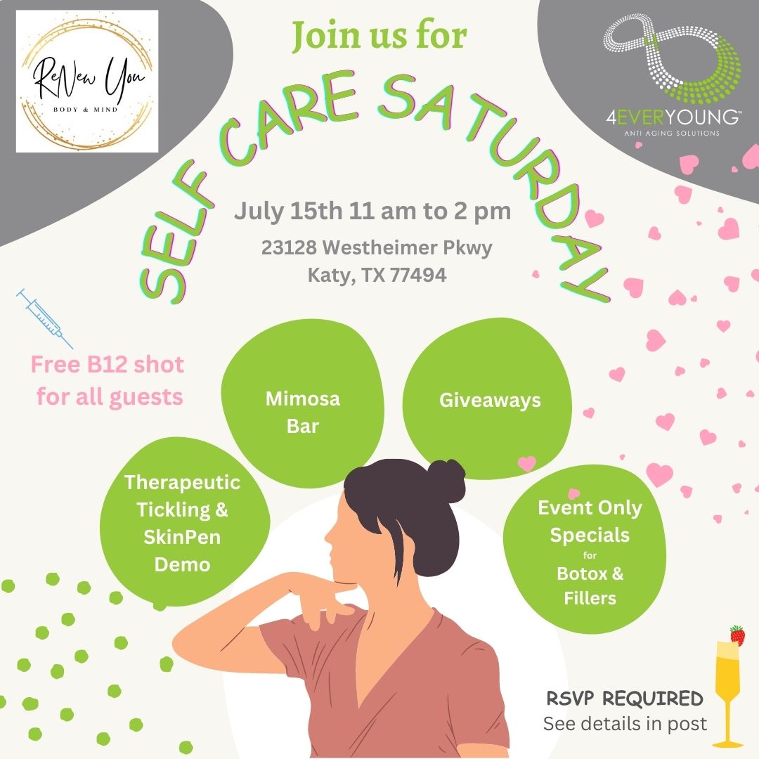 FulshearChamber's tweet image. Self Care Saturday is tomorrow!! Join us for a member social and networking event tomorrow, July 15th, from 11am - 2pm! 

#FulshearKaty #MemberAppreciation #MemberEvent #Business #KatyTX