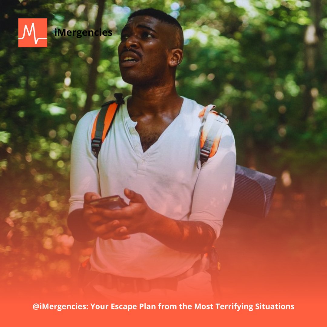 'Lost while hiking in #Portugal? ☀️😱 Don't worry! Download the #iMergenciesapp now and be prepared for any emergency. With a simple SOS button, our team locates you and sends help ASAP. It's like wearing a helmet on a bike—safety first! 🏞️🆘 #Hiking #PortugalNature #Emergency