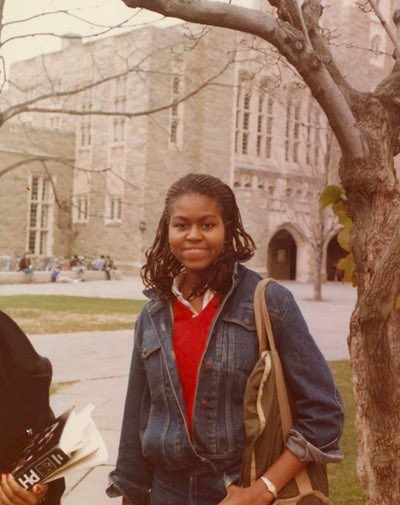 JoJoFromJerz's tweet photo. ^Corrected to reflect Michelle Obama’s cum laude undergraduate degree from Princeton, not Harvard.

Charlie Kirk still dropped out of Community College. https://t.co/MX9ppHW3IS