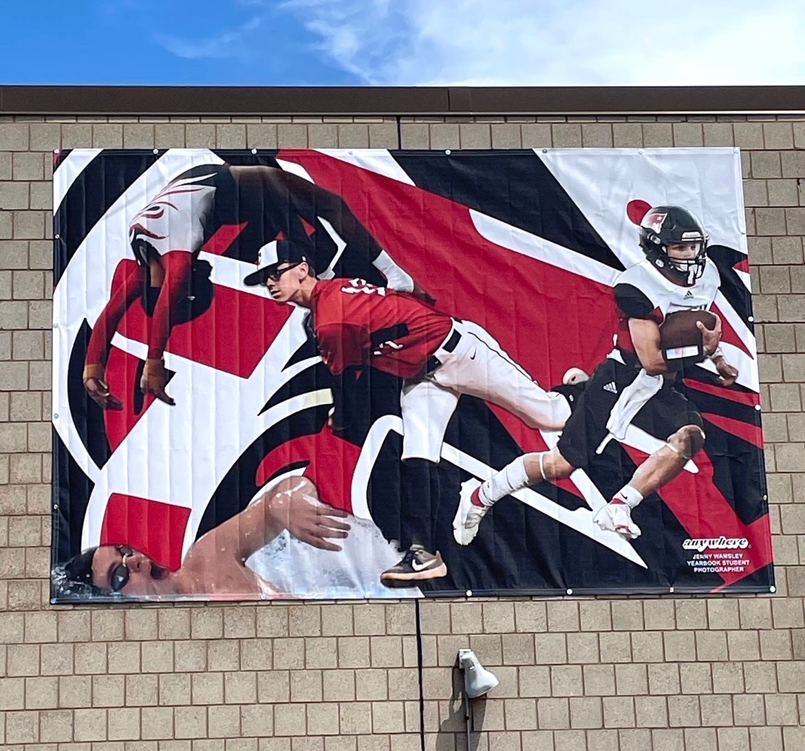 MagdalenaOReill's tweet photo. New banners are up at @stpaulcentral created through @TransformingCHS and they are amazing.  @SPPS_News @stpaulchsdrama @CMN_Tweets @CentralTimesSP @MinuteBots https://t.co/rLKWsL2h8U