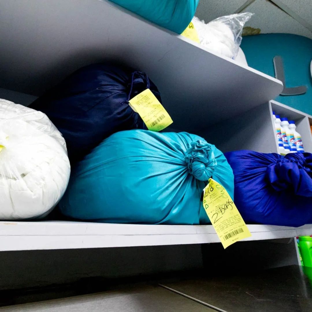 Who has time to do laundry when you can have it delivered right to your door? Order through our app and we'll handle the rest!