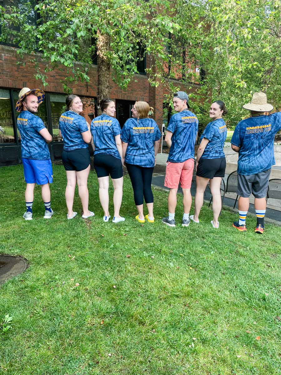 What does summer look like for Ms. D? A whole lot of blue and gold 💙💛