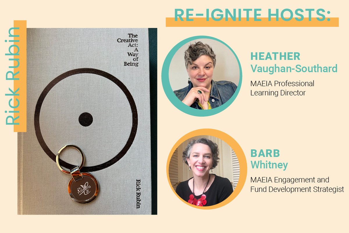 We capped off the school year with discussions around professional purpose, advancing creativity, and what it means to live an artistic life. Read the latest MAEIA News &amp; Updates - mailchi.mp/25f7b60163ad/m…