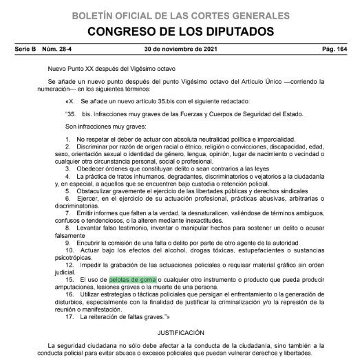 _Maria_Dantas_'s tweet photo. Ahir, a #Debates7RTVE , el diputat @EAJPNV_Congreso @AITOR_ESTEBAN va afirmar que nosaltres @Esquerra_ERC no havíem registrat esmenes per #StopBalesDeGoma a #LeyMordaza
NO és cert‼️
Sisplau, les #FakeNews què les faci l’extrema dreta!
2 de les nostres esmenes al @Congreso_Es 👇🏽 https://t.co/N7dhAtv3Nj