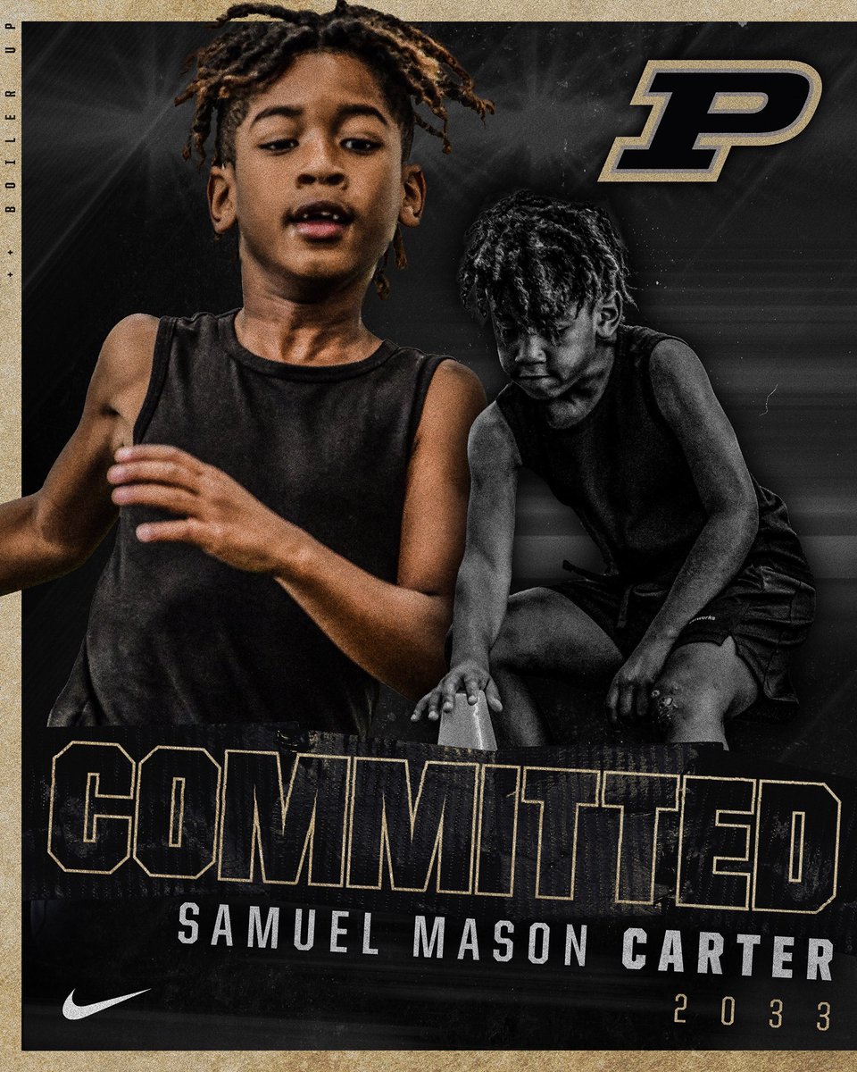 Another one. Family always stays home. Come be apart of it. Coach Walters building something Special. #BoilerUp #AirStrike #PurdueFootball #DB’s #WR’s #2033
