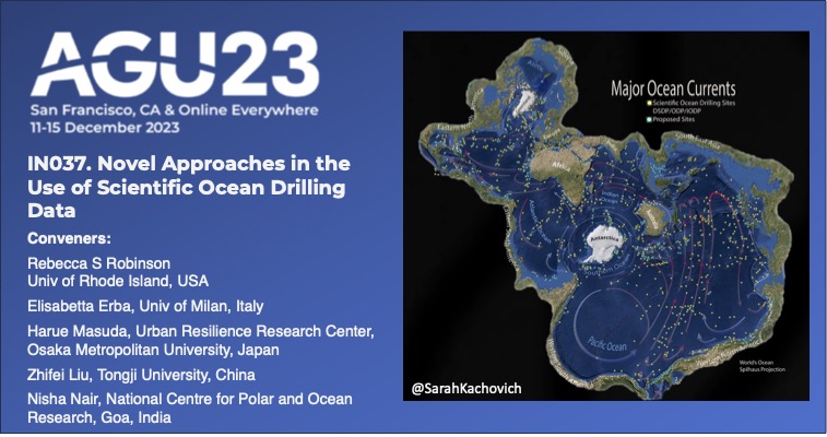 #AGU23 <a href="/ECORD_IODP/">ECORD</a> <a href="/JRSO_IODP/">IODP at Texas A&M</a> <a href="/anzic_iodp/">ANZIC</a>