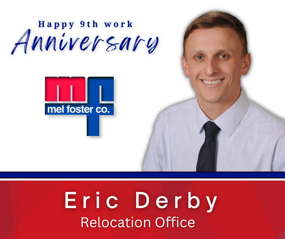 Congrats Eric for 𝑴𝒂𝒌𝒊𝒏𝒈 𝑰𝒕 𝑯𝒂𝒑𝒑𝒆𝒏 for 9 years at Mel Foster Co.! #madeithappen #melfosterco #BuySellBuildInsure facebook.com/13039380030811…