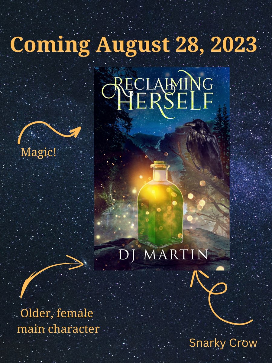 OMG Four weeks from today! I think nerves are starting to kick in. Preorder ebook: mybook.to/ReclaimingEbook #paranormalwomensfiction #pwf #urbanfantasy
