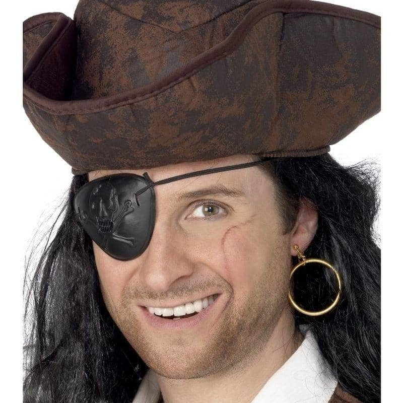 MADDistribution's tweet image. Pirate Eyepatch and Earring Adult Black 
 #dressup #costume
 
➤ fancydressforyou.com/products/pirat…