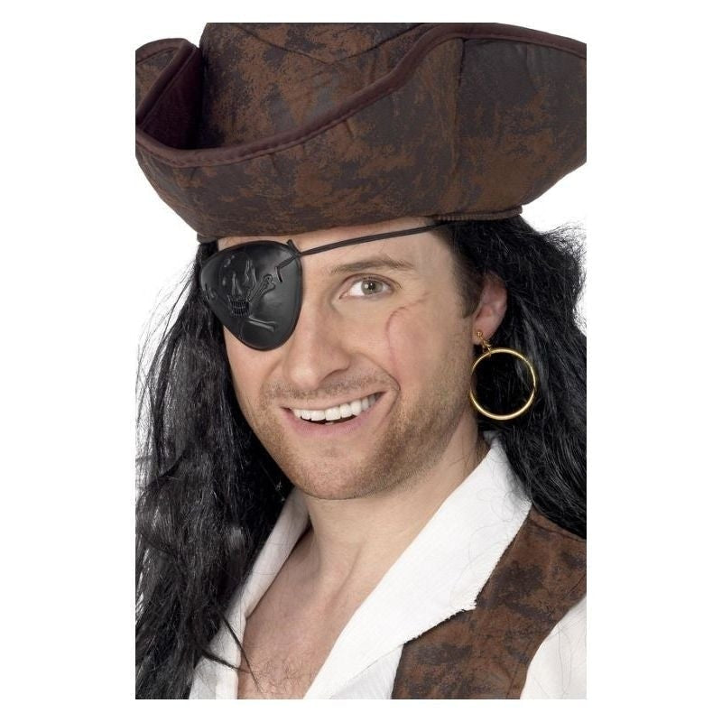 MADDistribution's tweet image. Pirate Eyepatch and Earring Adult Black 
 #dressup #costume
 
➤ fancydressforyou.com/products/pirat…