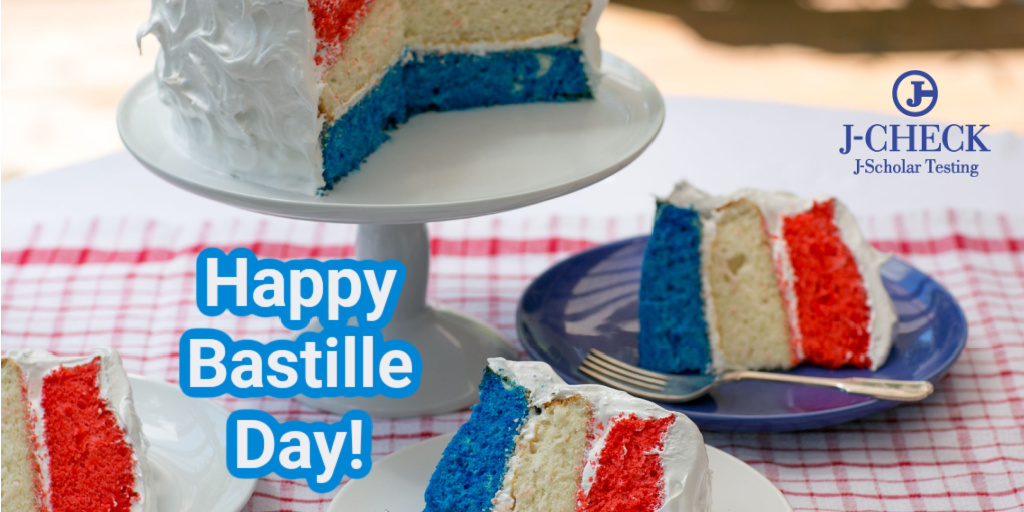 jbrosam's tweet photo. We celebrate France’s National Day with all of our French J-Scholars! Vive le France!
Liberté, égalité, fraternité #BastilleDay #jcheck https://t.co/InLBxMLVqm