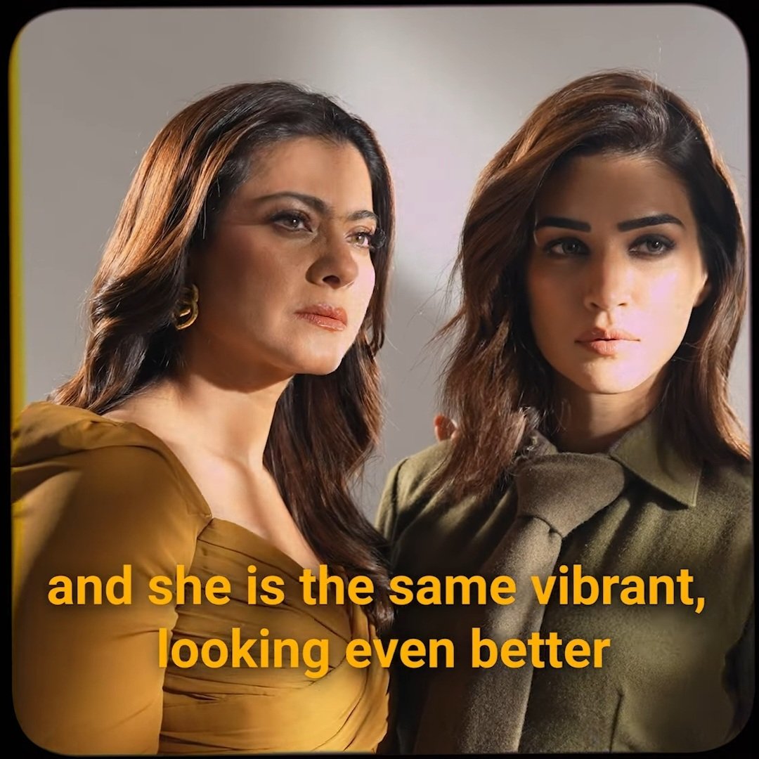 Truly a fierce gang !  💥
Do Patti will be special for all the Kritians ♥️🦋⭐️🧿
<a href="/kritisanon/">Kriti Sanon</a> Krits wishing you love and luck for this one 💕 
I know you will kill it !!
.
.
#Kajol #KritiSanon #dopatti