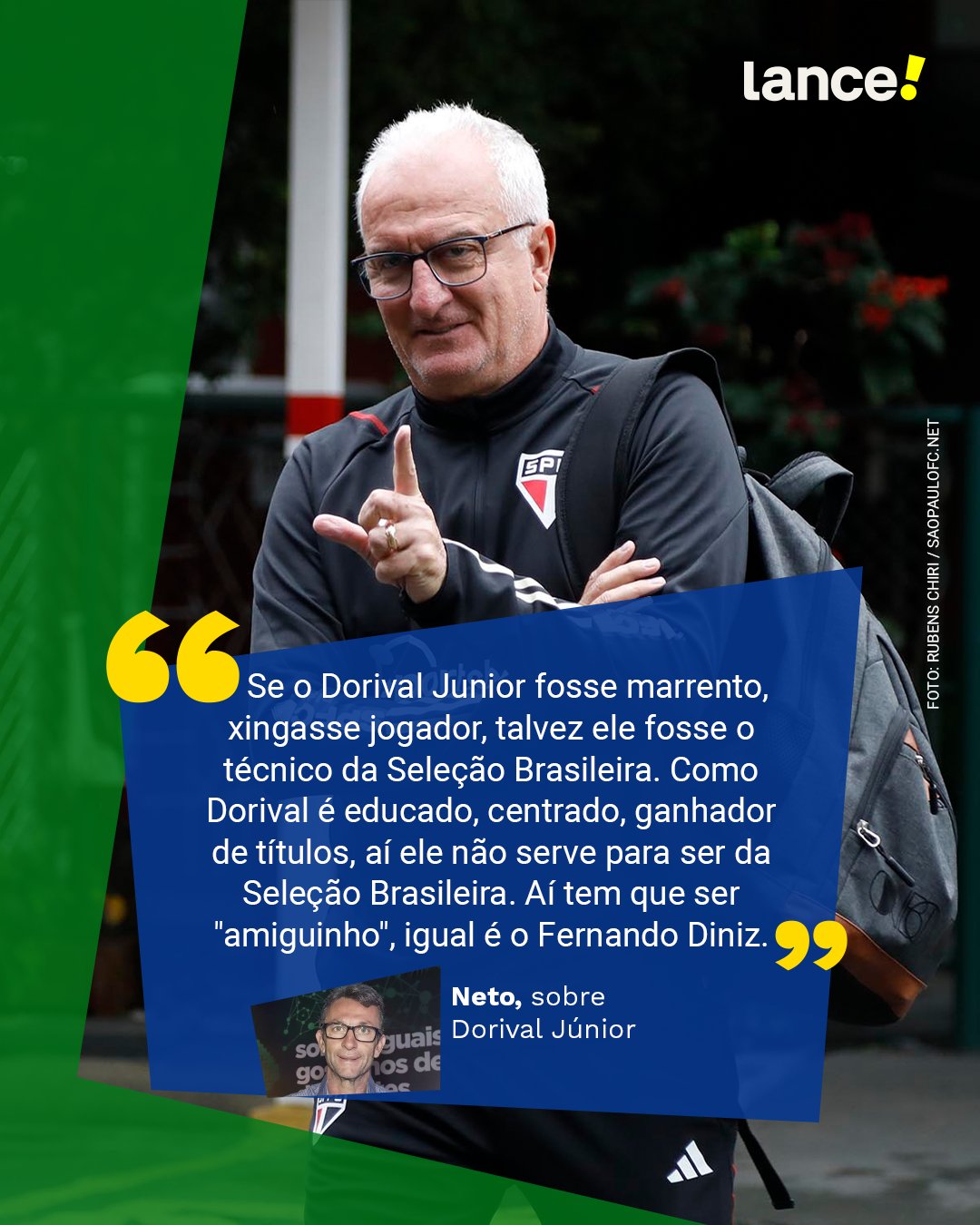 NETO NÃO POUPOU PALAVRAS SOBRE O PALMEIRAS! É O MELHOR TIME DO BRASIL!