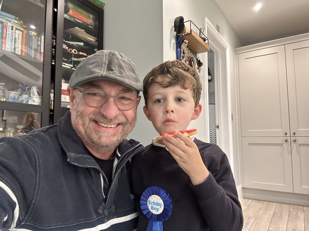 Dr__Binary's tweet photo. Day 6: #DailyImage with my grandson for his 5th Birthday. https://t.co/WwQxi1E7no