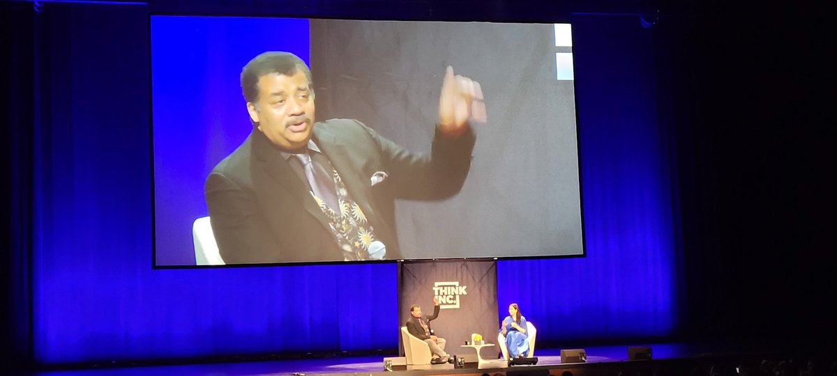 0xJinXingLim's tweet photo. So fortunate to attend @neiltyson #cosmicperspectives talk in Singapore! Very "ear"-opening and inspirational! Can't believe I got to see him live in person! https://t.co/S8SObiLFYC