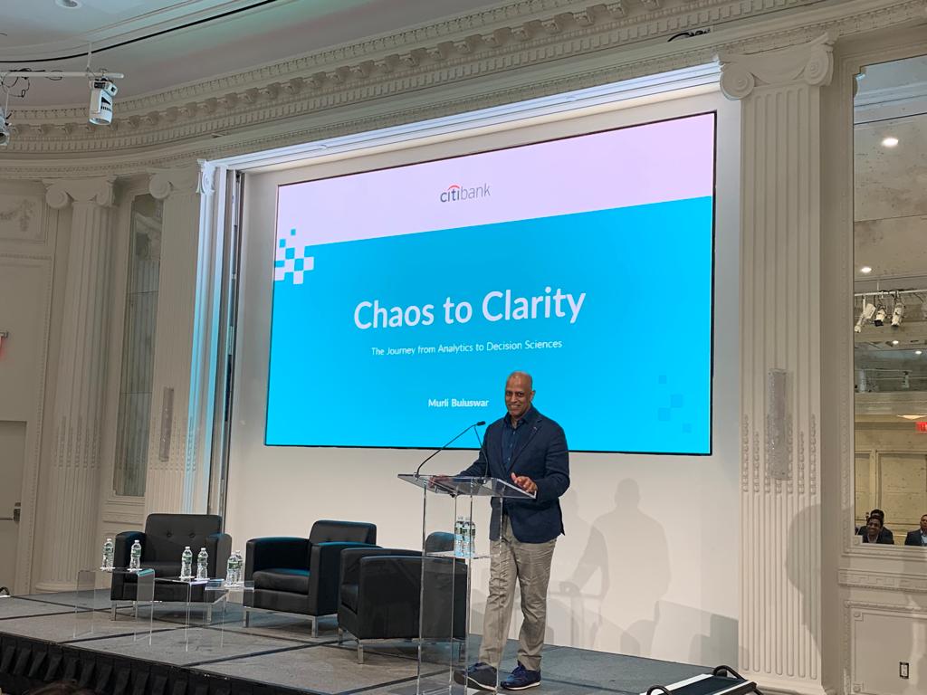 We are thrilled to have our keynote speaker Murli Buluswar take the stage! Join us as we delve into the theme of the year: 'Chaos to Clarity: Analytics can help you reprioritize.' Discover how organizations can navigate the ever-changing landscape & gain a competitive edge.