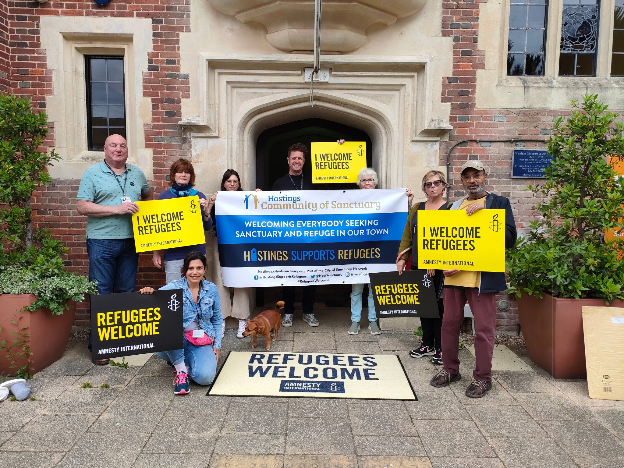 Hastings Community Of Sanctuary 🧡 on Twitter "Today, AmnestyUK and