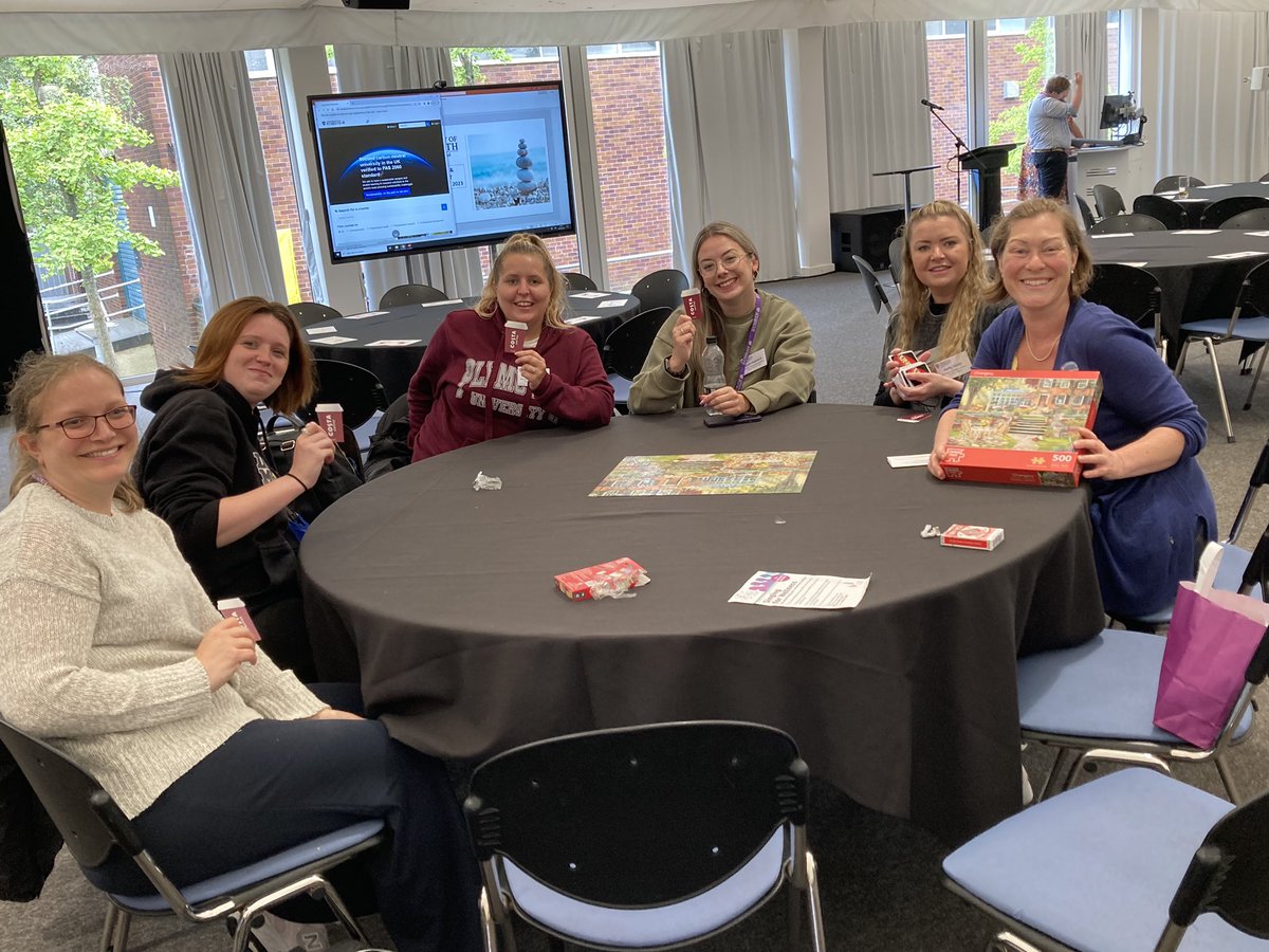 Student Wellbeing Conference - well done, the jigsaw is completed! @punc14 <a href="/punc21/">alejandro flores</a> <a href="/PlymUni/">University of Plymouth</a>