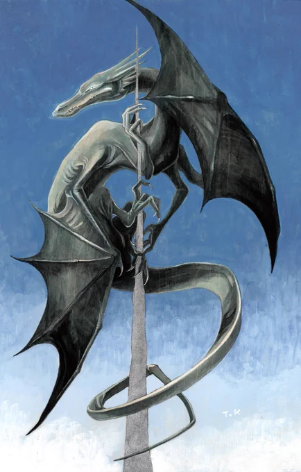 #無言でドラゴンをあげる見た人もやる
