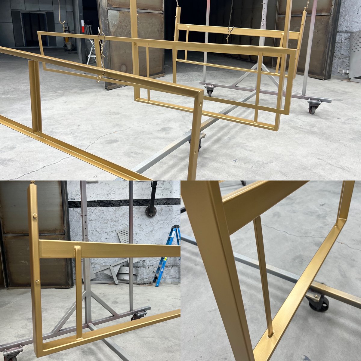 Going for Gold 🥇
You’re sure to have the sweetest dreams when your bed frame looks this good 🤩 😴 

#sandblasting #powdercoating #bronx #newyork #newjersey #connecticut