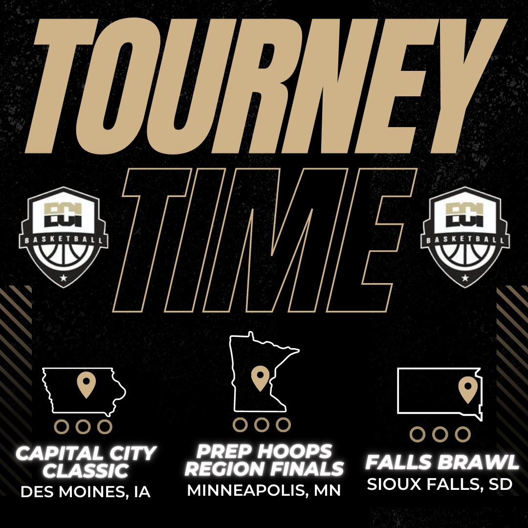 Busy weekend of basketball coming our way as we are heading in 3 different directions!